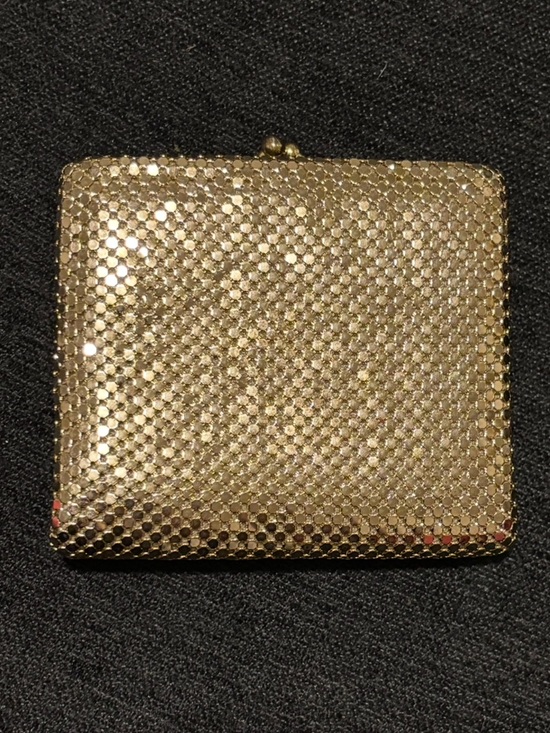 Handbags - Vintage Gold Mesh Coin Purse Wallet